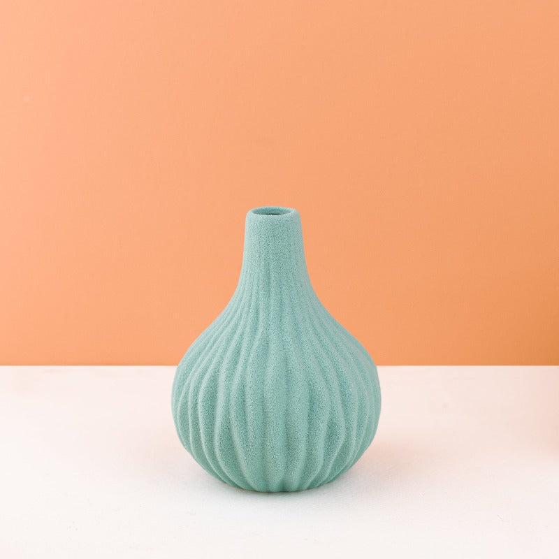 Modern Textured Mini Flower Vase Vases June Trading   
