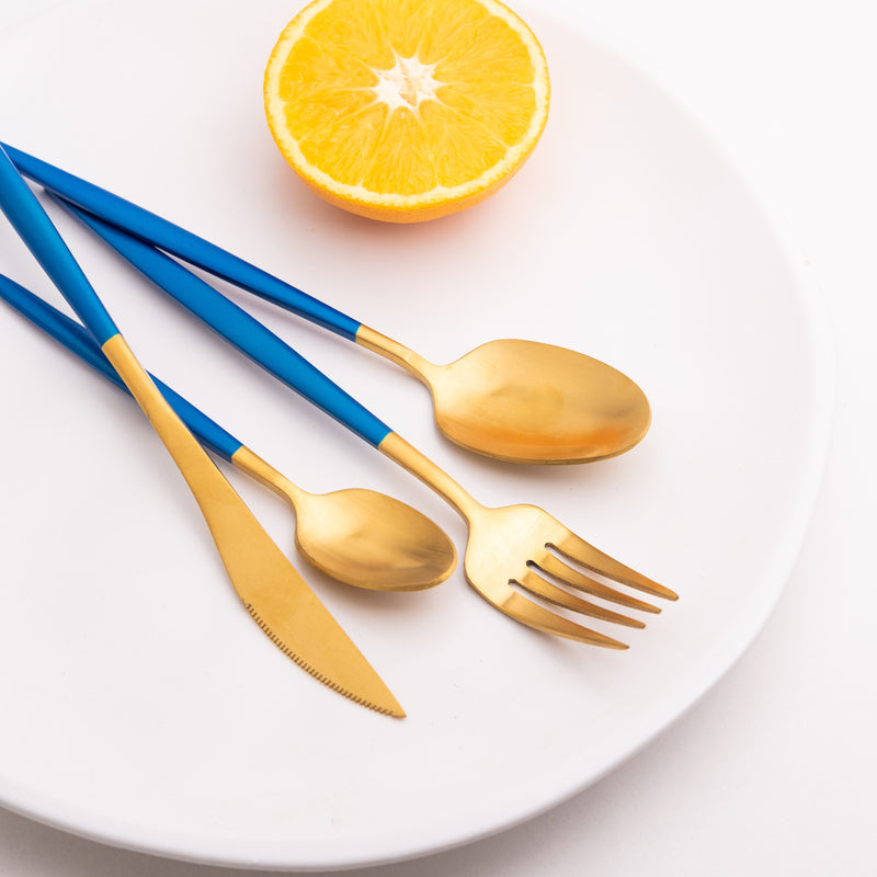 Bleu Cutlery Set Cutlery June Trading   