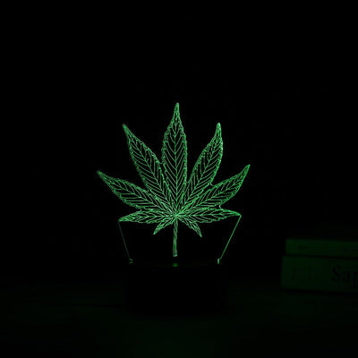 420 Leaf 3D Light 3D Lights The June Shop   