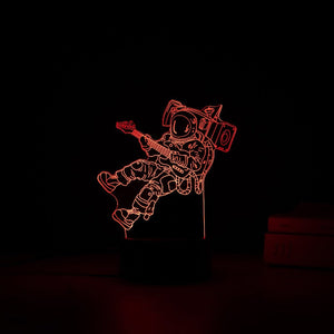 Space Rockstar 3D Light 3D Lights June Trading   