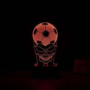 Soccer Lover 3D Light 3D Lights June Trading   