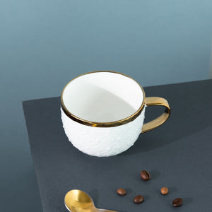 Aurulent Accent Embossed Cup Tea Cups June Trading   