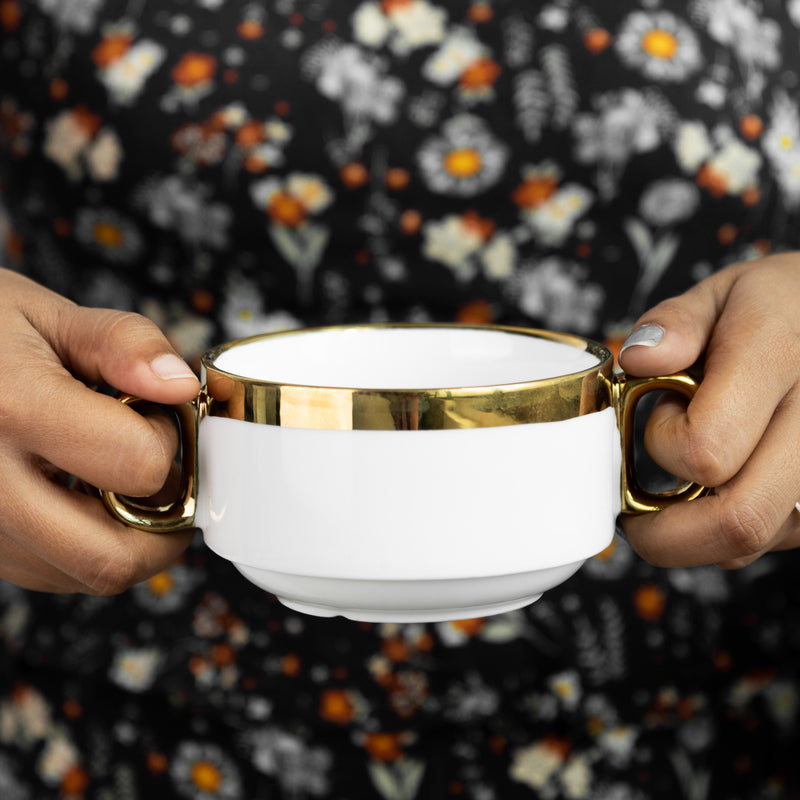 Aurulent Accent Luxury Soup Cup Soup Bowls June Trading   