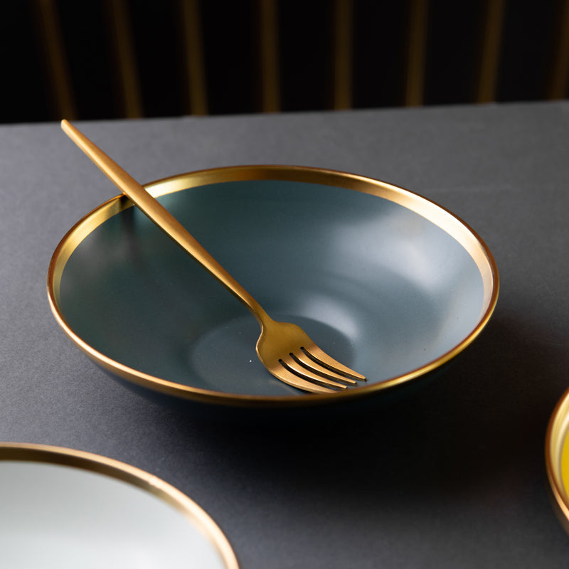 Gold Edge Suave Main Course Bowl