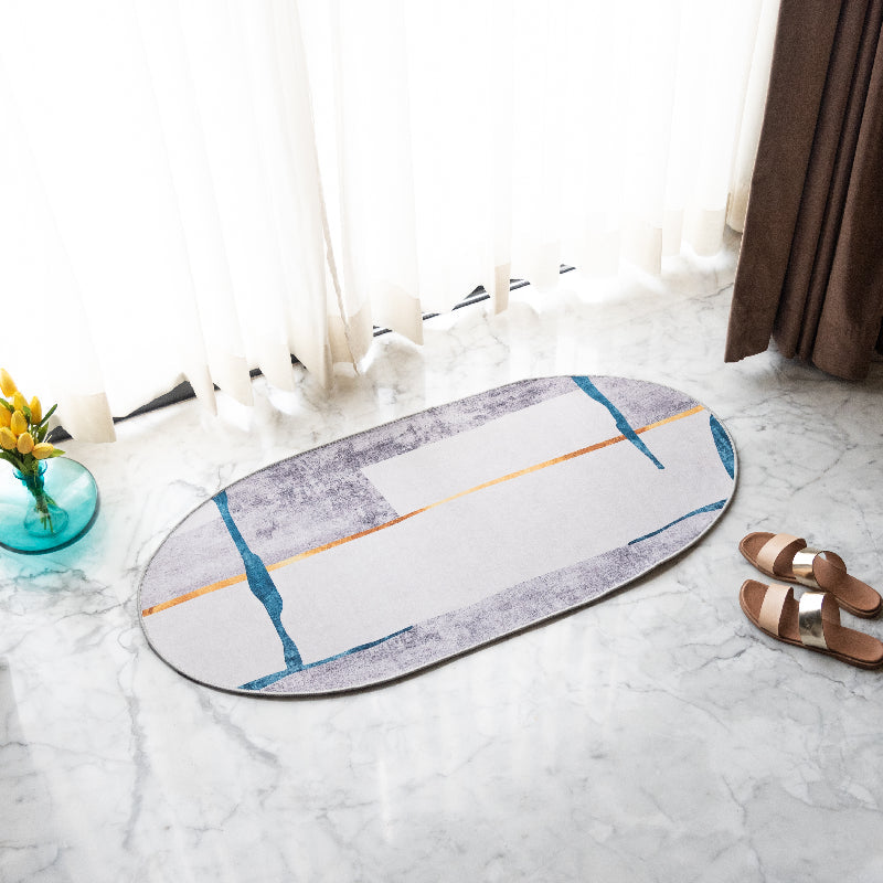 Dripping Rug Dripping Paints Designer Oval Rugs – The June Shop