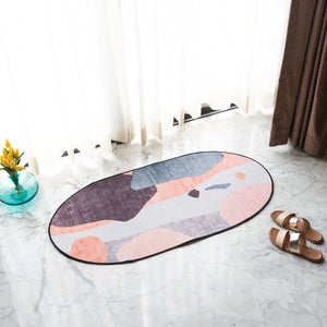 Artistic Patch Designer Oval Rugs Designer Oval Rugs June Trading   