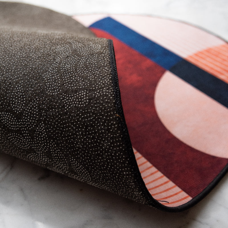 Artistic Patch Designer Oval Rugs Designer Oval Rugs June Trading   