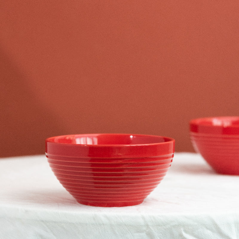 Rogue Red Swirl Bowl