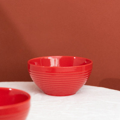 Rogue Red Swirl Bowl Bowls June Trading   