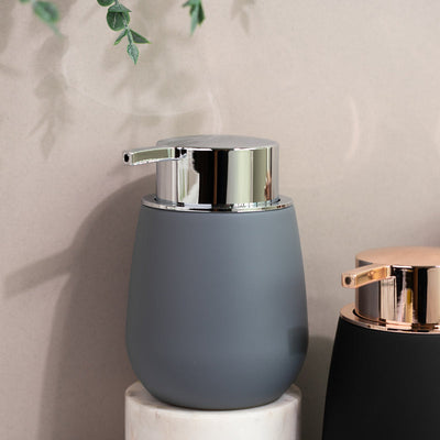 Nordic Conical Bathroom Dispenser Soap Dispenser June Trading Stone Grey  