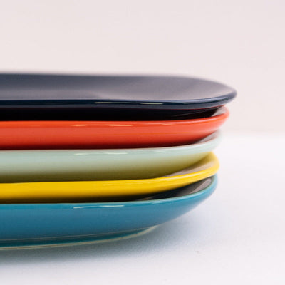 Vibrant Hue Ceramic Serving Plate Dinner Plates June Trading   