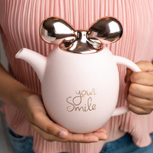 Reindeer Embellished Ceramic Tea Cup With Tea Pot Set Tea & Coffee Sets June Trading   