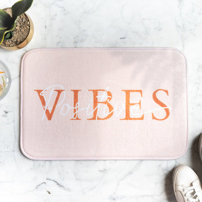 Spread Positive Vibes Soft Feel Doormat Doormats June Trading   