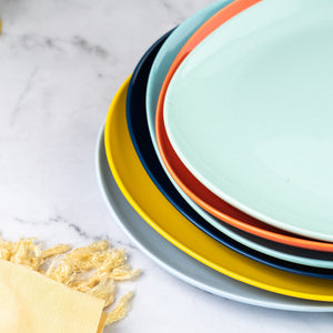 Vivid Oval Serving Plate Dinner Plates June Trading   