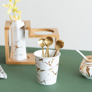 Idyllic Cutlery Stand & Vase With Spoon Set Cutlery Stand June Trading   