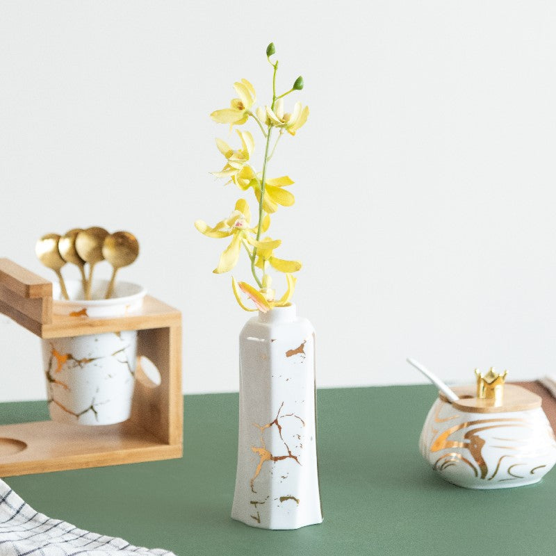 Idyllic Cutlery Stand & Vase With Spoon Set Cutlery Stand June Trading   