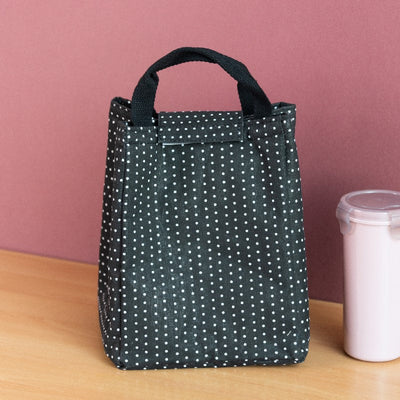 For The Minimalist Heat Insulated Lunch Bag Insulated Lunch Bags June Trading Petite Polka  