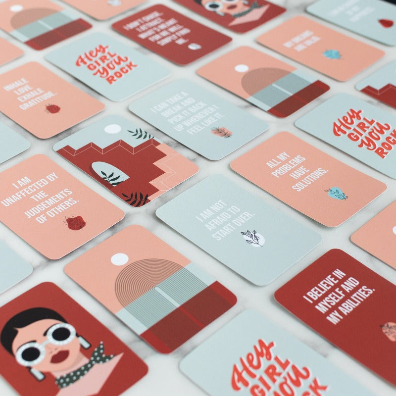 It's On - Affirmation Cards (Set of 50) Postcard June Trading   