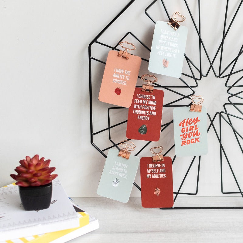 It's On - Affirmation Cards (Set of 50) Postcard June Trading   