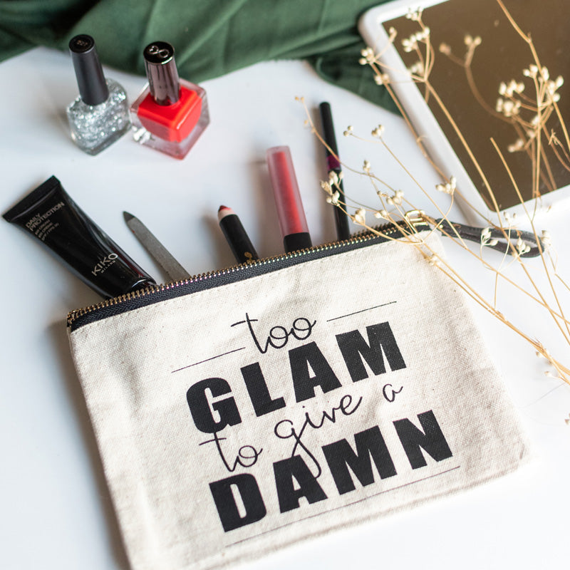 Glam Damn - Canvas Pouch Pouch June Trading   