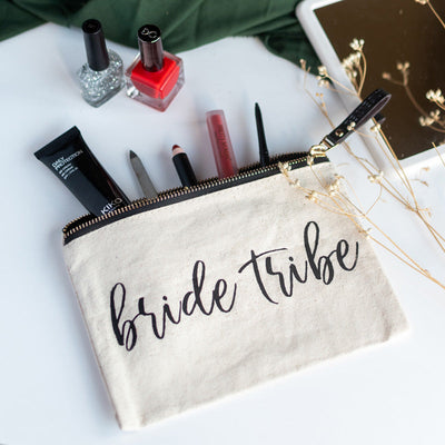 Bride Tribe - Canvas Pouch Pouch June Trading   