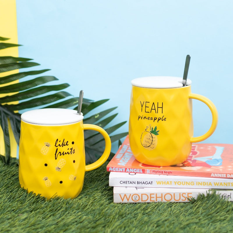 Pineapple Coffee Mug Coffee Mugs June Trading   