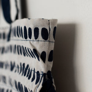 Blue Dotted Print Shoulder Bag Shoulder Bag June Trading   