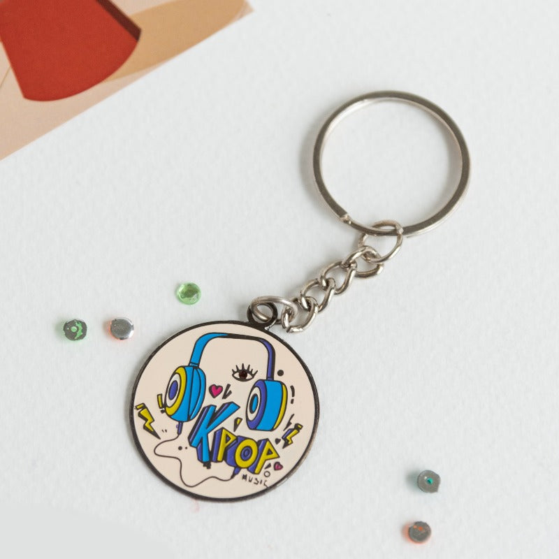 Pop Music - Keychain Keychain June Trading   