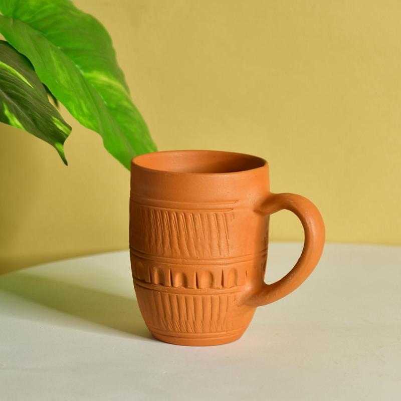 Sowpeace Premium Unglazed Terracotta Drink Mugs
