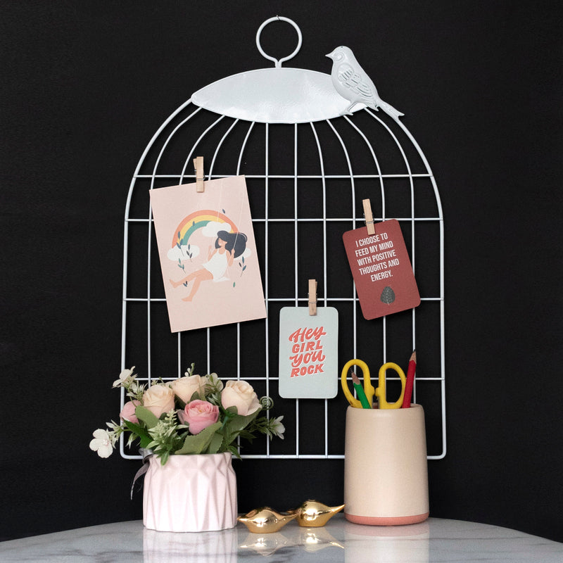 Bird Cage - Photo Holder Wall Grid Photo Holder Grid June Trading   