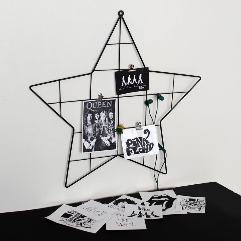 Star - Photo Holder Wall Grid