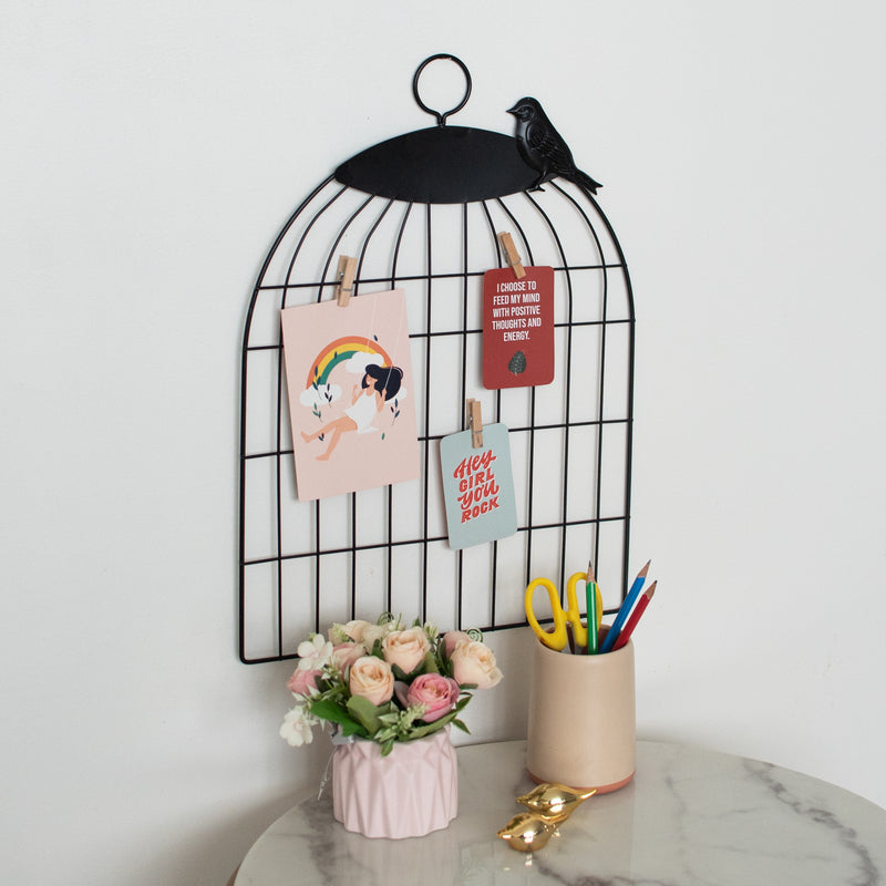 Bird Cage - Photo Holder Wall Grid