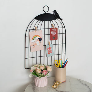 Bird Cage - Photo Holder Wall Grid Photo Holder Grid June Trading   