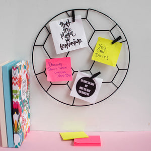 Football - Photo Holder Wall Grid Photo Holder Grid June Trading Pitch Black  