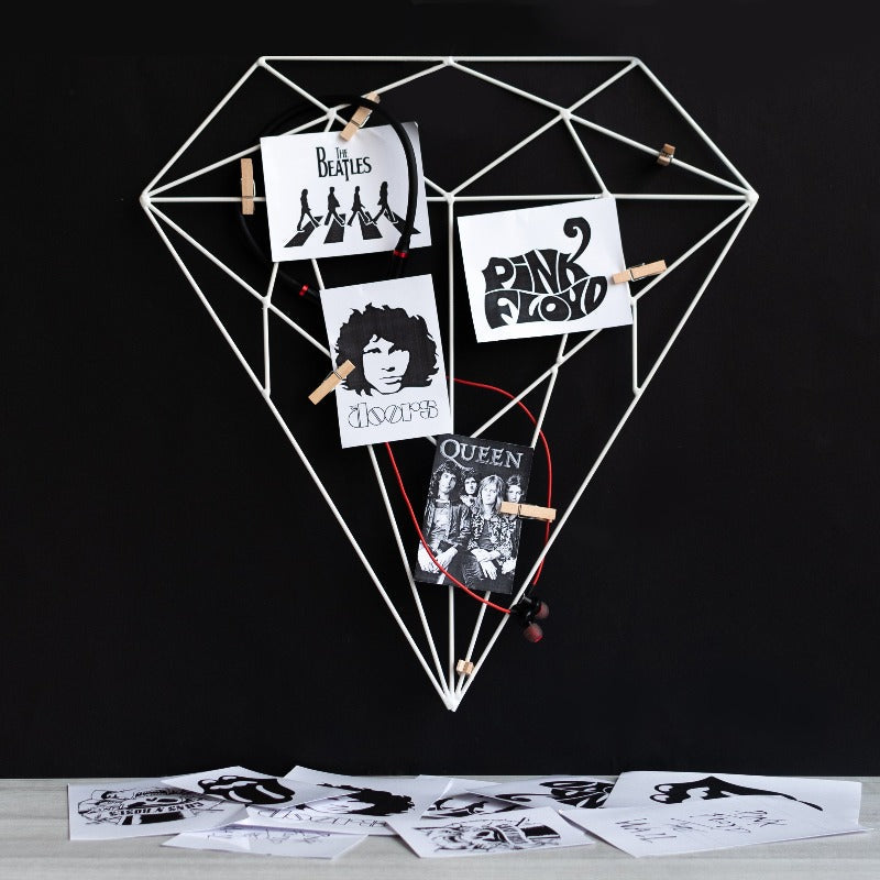 Diamond - Photo Holder Wall Grid