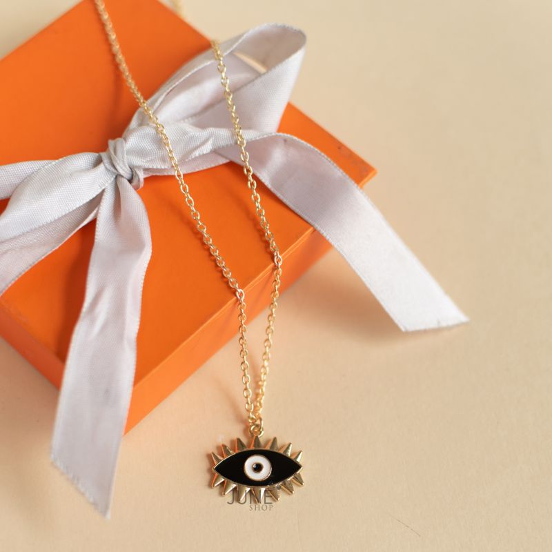 Beautiful Evil Eye Pendant - Necklace Necklace June Trading   