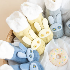Bunny - Baby Socks - Yellow Baby Socks June Trading   