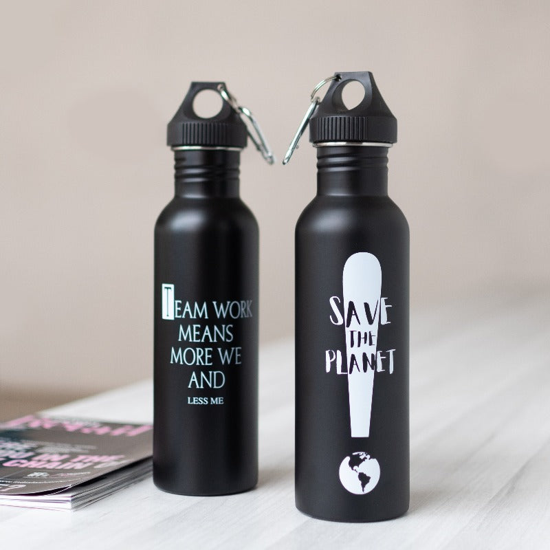 Metal Bottle With Motivational Quotes Bottles June Trading   