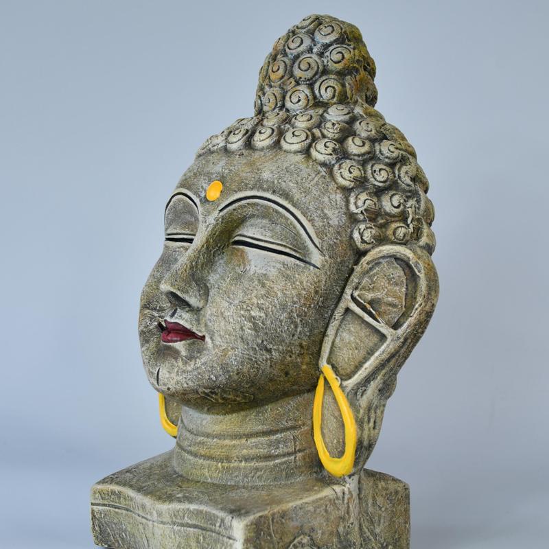 Terracotta Buddha's Golden Radiance