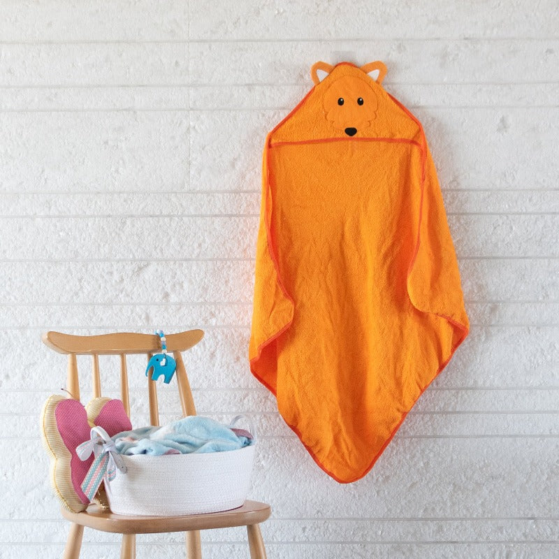 Baby Hooded Towel - Fox Baby Towels June Trading   