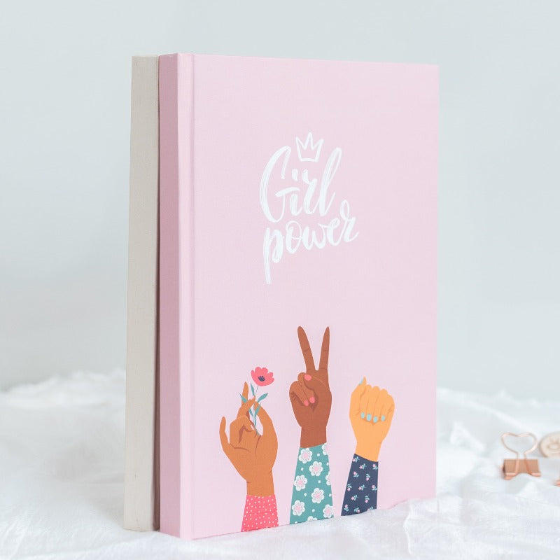 The Girl Power Notebook (Hard Cover) Notebooks June Trading   