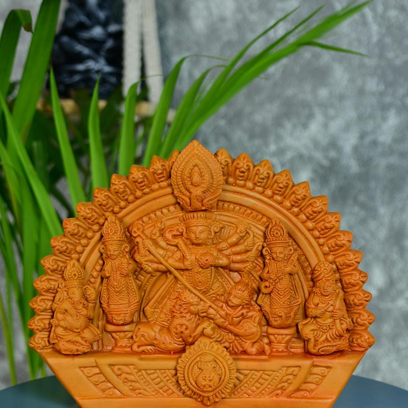 Handmade Terracotta Durga