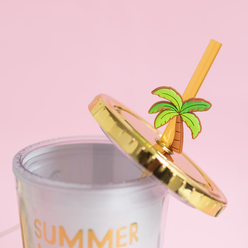 Summer Vibes Travel Sipper Sippers June Trading   
