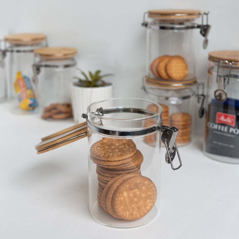 Air Tight Storage Glass Jars – The June Shop