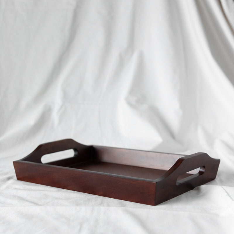 Handcrafted Wooden Serving Tray Serving Tray June Trading   