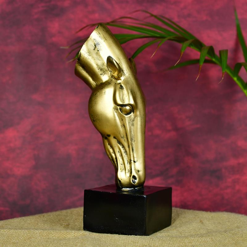 Sowpeace Resin Grazing Horse