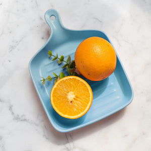 Colourful Grill Serving Plate Serving Plates June Trading Sky Blue  