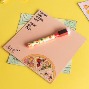 Pizza - Magnetic Board Sheet (Rewritable) Magnetic Board June Trading   