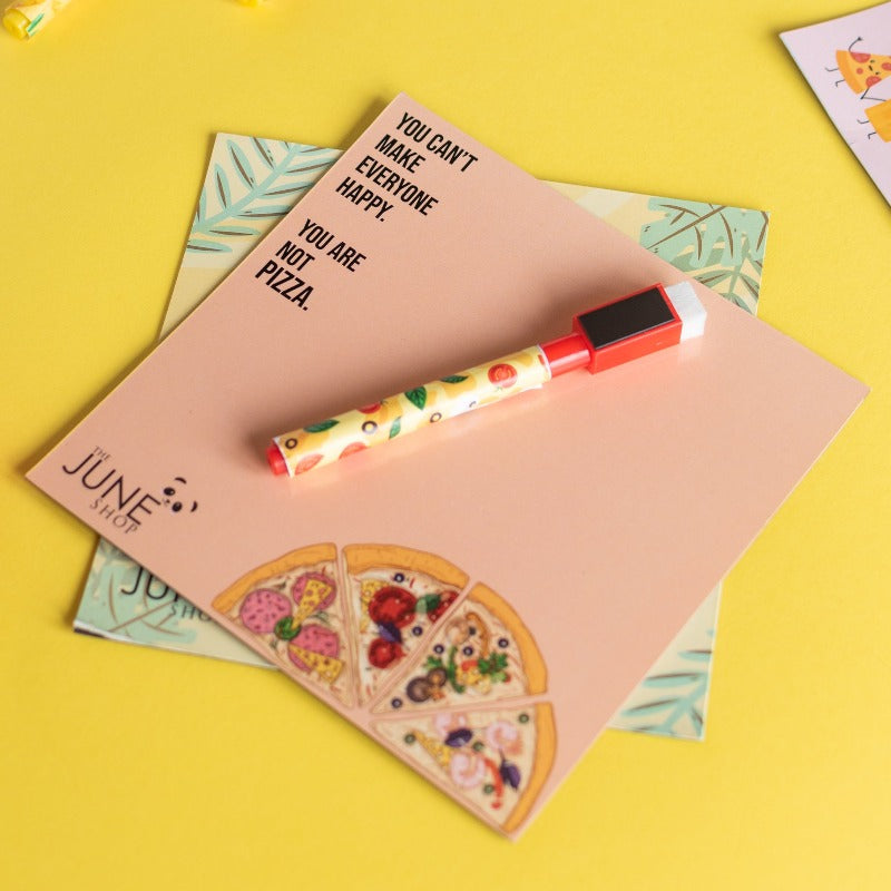 Pizza - Magnetic Board Sheet (Rewritable) Magnetic Board June Trading   