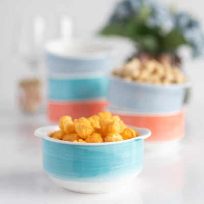 Colourful Ombre Bowls (Set of 6) Serving Bowls June Trading   